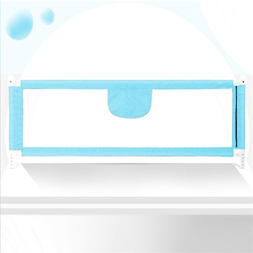 Barrière De Sécurité Rétractable Pour Lit D'Enfant - 1.8m, Tissu Oxford, Pliable - Anti-Chute Bébé - 6